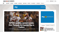 Desktop Screenshot of kcmsports.com